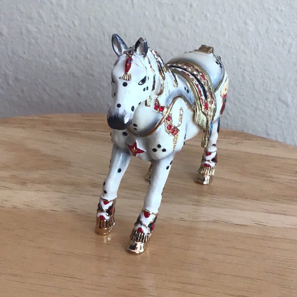 Trinket Box Jeweled Trail of Painted Ponies "Copper Enchantment" - Picture 4 of 7